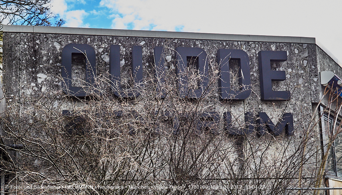 01.03.2017 - die Abrissbaustelle Quiddezentrum in Neuperlach